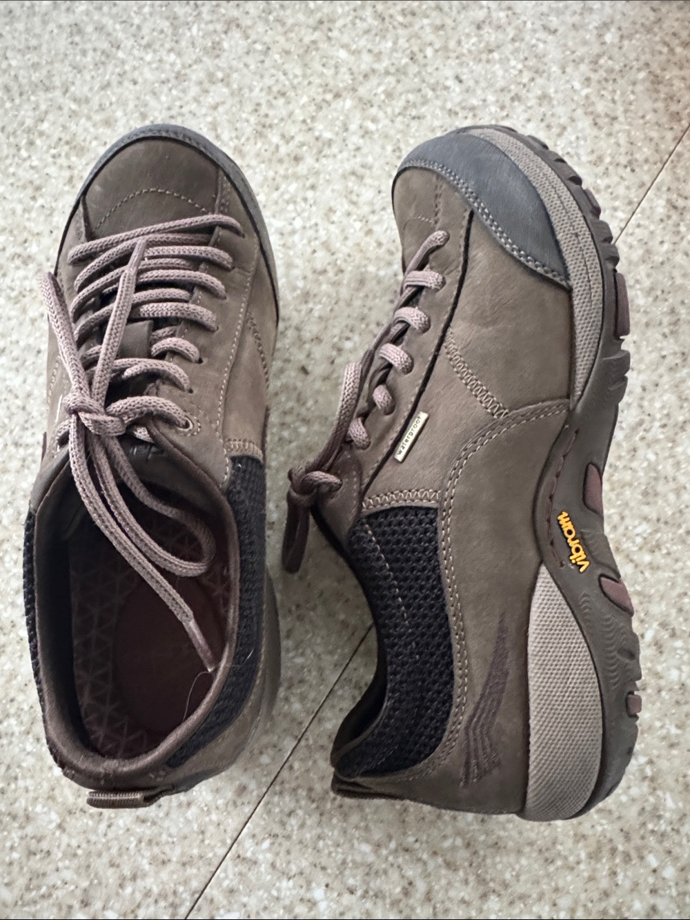 Casual Dansco water proof vibram Lace-Up Sneakers in Taupe